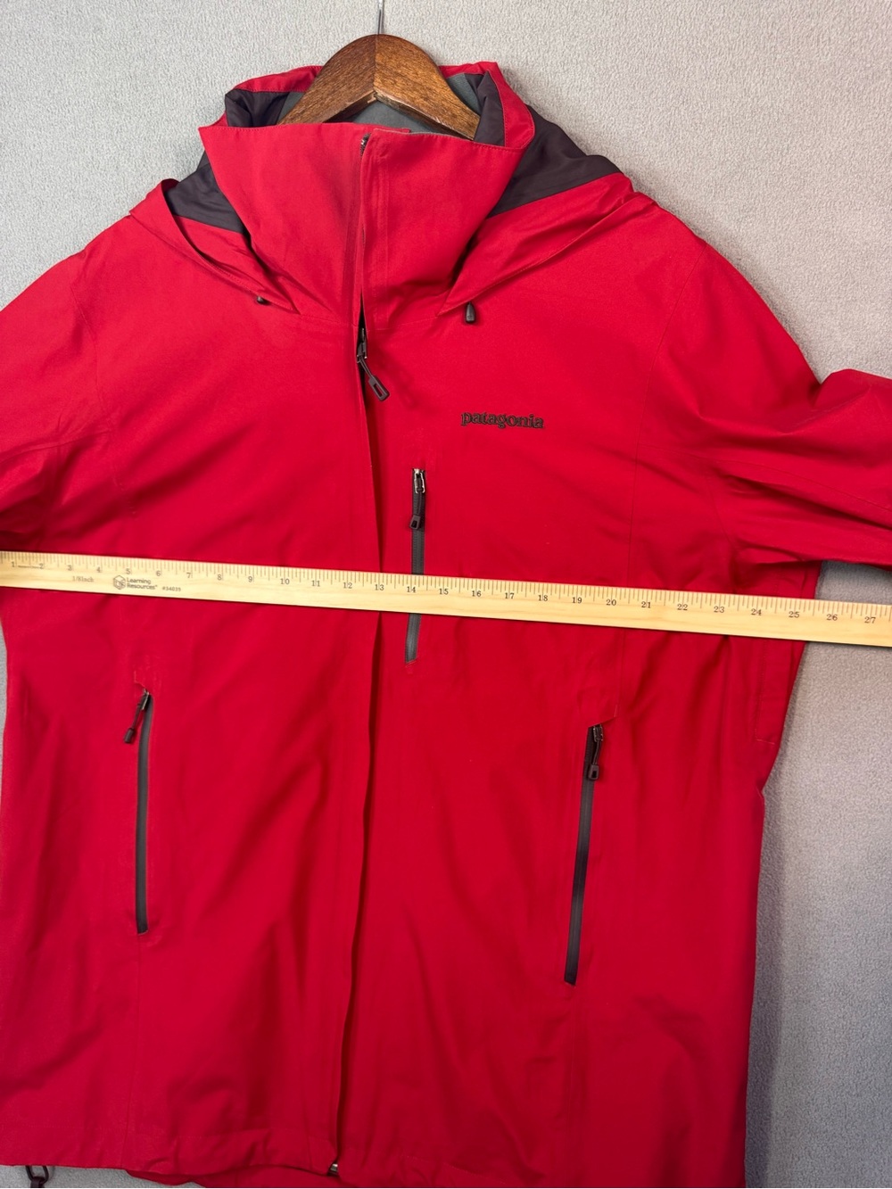 Patagonia Piolet GORE-Tex Gorpcore Men’s Alpine Jacket in French Red, Large - Picture 8 of 16